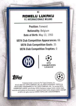 2022-23 Topps UEFA Club Competitions Superstars #83 Romelu Lukaku Back