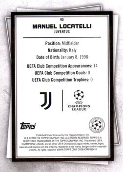 2022-23 Topps UEFA Club Competitions Superstars #90 Manuel Locatelli Back