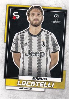 2022-23 Topps UEFA Club Competitions Superstars #90 Manuel Locatelli Front