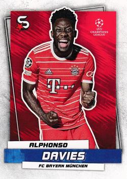 2022-23 Topps UEFA Club Competitions Superstars #95 Alphonso Davies Front