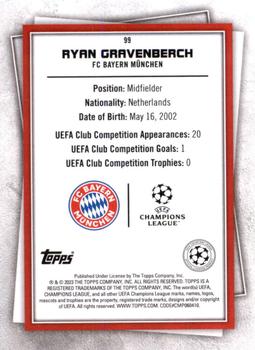 2022-23 Topps UEFA Club Competitions Superstars #99 Ryan Gravenberch Back