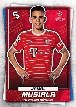 2022-23 Topps UEFA Club Competitions Superstars #100 Jamal Musiala Front