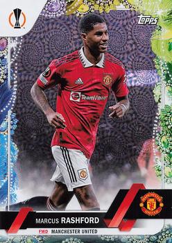 2022-23 Topps UEFA Club Competitions Carnaval Edition #7 Marcus Rashford Front