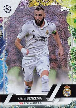 2022-23 Topps UEFA Club Competitions Carnaval Edition #14 Karim Benzema Front