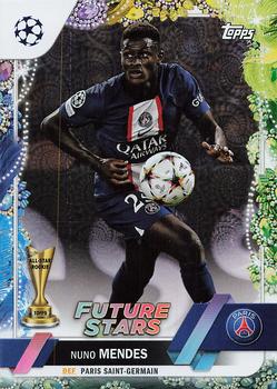 2022-23 Topps UEFA Club Competitions Carnaval Edition #26 Nuno Mendes Front