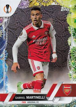 2022-23 Topps UEFA Club Competitions Carnaval Edition #57 Gabriel Martinelli Front
