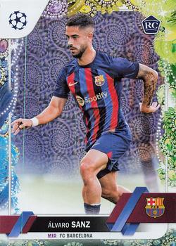 2022-23 Topps UEFA Club Competitions Carnaval Edition #67 Álvaro Sanz Front