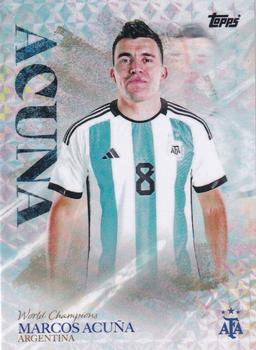 2023 Topps Argentina World Champions #NNO Marcos Acuña Front