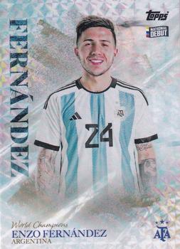2023 Topps Argentina World Champions #NNO Enzo Fernández Front