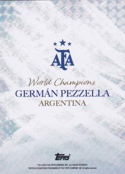 2023 Topps Argentina World Champions #NNO Germán Pezzella Back