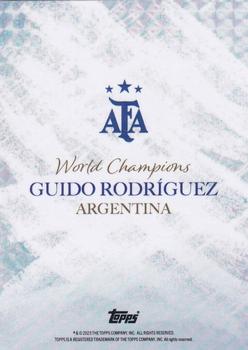 2023 Topps Argentina World Champions #NNO Guido Rodríguez Back