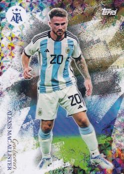 2023 Topps Argentina World Champions - Goalscorers #NNO Alexis Mac Allister Front