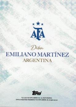 2023 Topps Argentina World Champions - Nicknames #NNO Emiliano Martínez Back