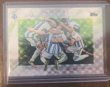 2023 Topps Argentina World Champions - The Winning Moment #NNO The Winning Moment Front