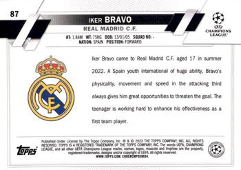2022-23 Topps UEFA Club Competitions - Inferno Foil #87 Iker Bravo Back