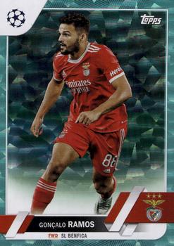 2022-23 Topps UEFA Club Competitions - Icy Aqua Foil #181 Gonçalo Ramos Front