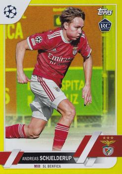 2022-23 Topps UEFA Club Competitions - Yellow Foil #170 Andreas Schjelderup Front