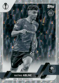 2022-23 Topps UEFA Club Competitions - Black & White Icy Foil #167 Matthis Abline Front