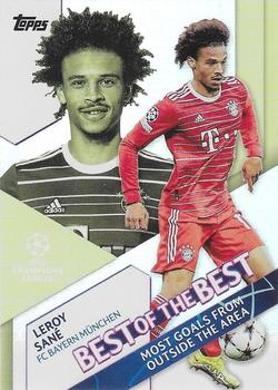 2022-23 Topps UEFA Club Competitions - Best of the Best #BB-3 Leroy Sané Front