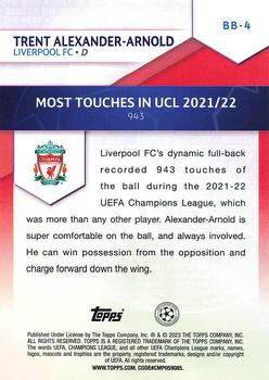 2022-23 Topps UEFA Club Competitions - Best of the Best #BB-4 Trent Alexander-Arnold Back