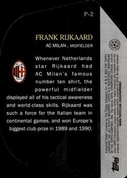 2022-23 Topps UEFA Club Competitions - PERFECT10N #P-2 Frank Rijkaard Back