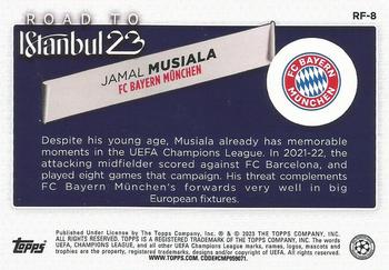 2022-23 Topps UEFA Club Competitions - Road to the Final #RF-8 Jamal Musiala Back