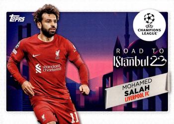 2022-23 Topps UEFA Club Competitions - Road to the Final #RF-13 Mohamed Salah Front