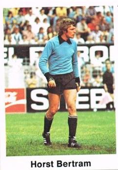1976-77 Bergmann Fussball Stickers #99 Horst Bertram Front