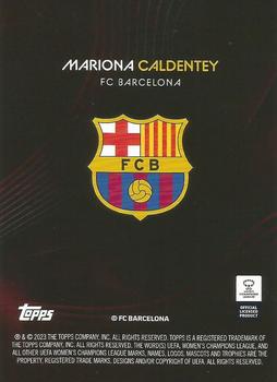 2023 Topps Knockout UEFA Women's Champions League #NNO Mariona Caldentey Back