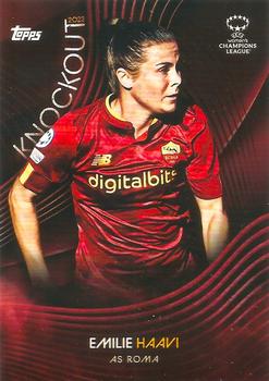 2023 Topps Knockout UEFA Women's Champions League #NNO Emilie Haavi Front