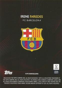 2023 Topps Knockout UEFA Women's Champions League #NNO Irene Paredes Back