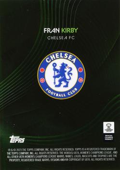 2023 Topps Knockout UEFA Women's Champions League - Green #NNO Fran Kirby Back