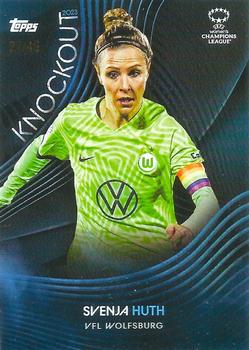 2023 Topps Knockout UEFA Women's Champions League - Blue #NNO Svenja Huth Front