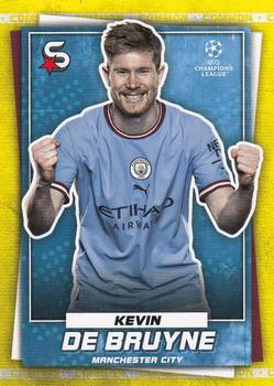 2022-23 Topps UEFA Club Competitions Superstars - Common Yellow #4 Kevin De Bruyne Front