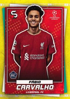 2022-23 Topps UEFA Club Competitions Superstars - Common Yellow #15 Fabio Carvalho Front