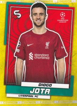 2022-23 Topps UEFA Club Competitions Superstars - Common Yellow #18 Diogo Jota Front