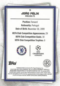 2022-23 Topps UEFA Club Competitions Superstars - Common Yellow #26 João Félix Back