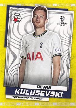 2022-23 Topps UEFA Club Competitions Superstars - Common Yellow #33 Dejan Kulusevski Front