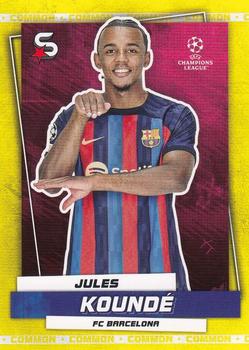 2022-23 Topps UEFA Club Competitions Superstars - Common Yellow #47 Jules Koundé Front