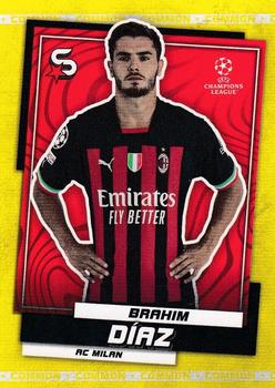 2022-23 Topps UEFA Club Competitions Superstars - Common Yellow #72 Brahim Díaz Front