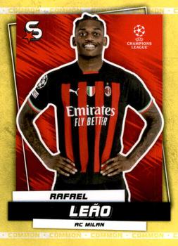 2022-23 Topps UEFA Club Competitions Superstars - Common Yellow #74 Rafael Leão Front