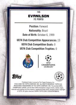2022-23 Topps UEFA Club Competitions Superstars - Common Yellow #145 Evanilson Back