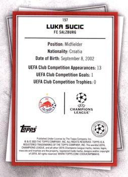 2022-23 Topps UEFA Club Competitions Superstars - Common Yellow #157 Luka Sucic Back