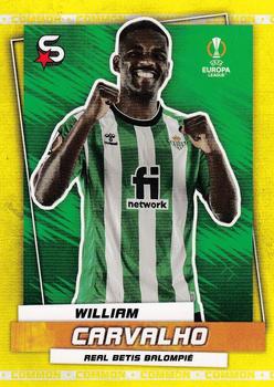 2022-23 Topps UEFA Club Competitions Superstars - Common Yellow #174 William Carvalho Front