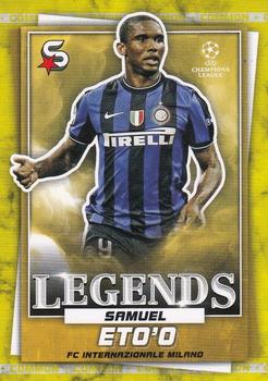 2022-23 Topps UEFA Club Competitions Superstars - Common Yellow #200 Samuel Eto'o Front