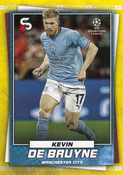 2022-23 Topps UEFA Club Competitions Superstars - Common Yellow #4 Kevin De Bruyne Front