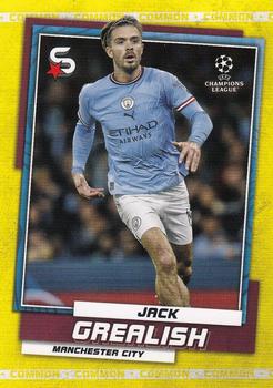 2022-23 Topps UEFA Club Competitions Superstars - Common Yellow #6 Jack Grealish Front