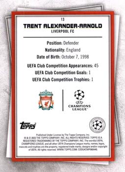 2022-23 Topps UEFA Club Competitions Superstars - Common Yellow #13 Trent Alexander-Arnold Back