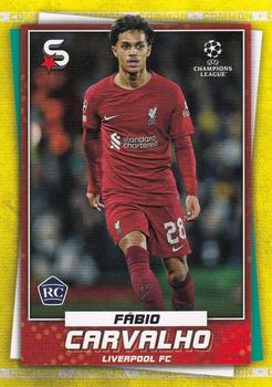 2022-23 Topps UEFA Club Competitions Superstars - Common Yellow #15 Fabio Carvalho Front