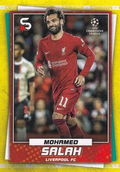 2022-23 Topps UEFA Club Competitions Superstars - Common Yellow #19 Mohamed Salah Front